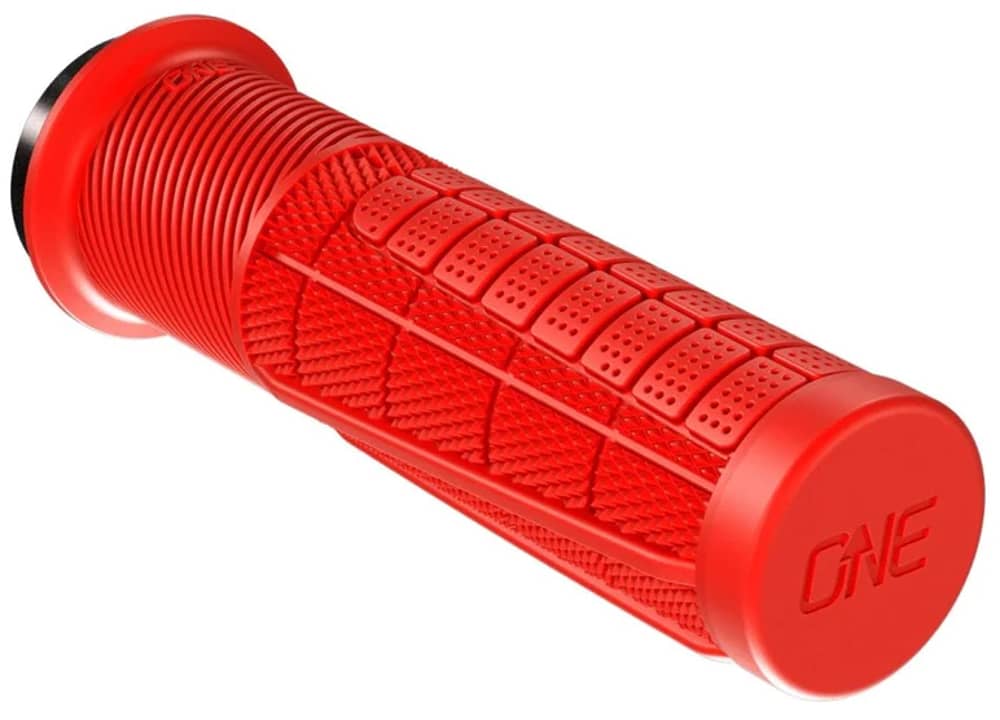 Oneup Components | Thick Lock-On Grips Red