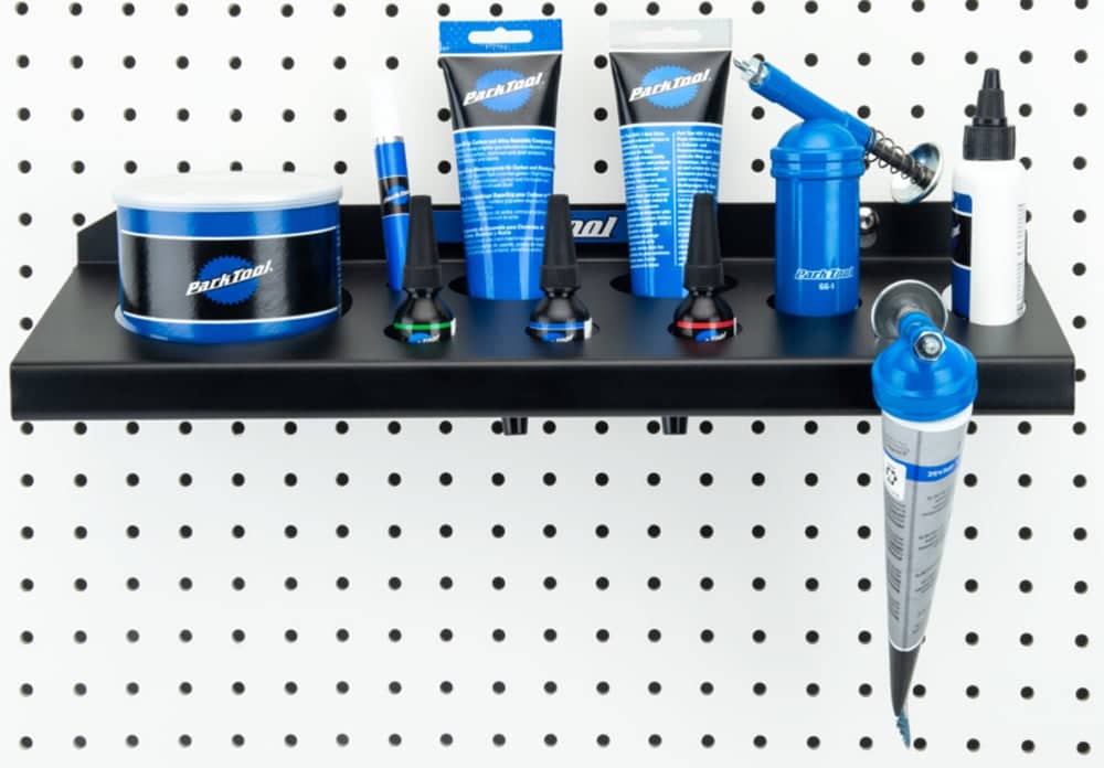 Park Tool JH-2 Wall-Mounted Lubricant and Compound Organizer in Black - Image 2 of 2