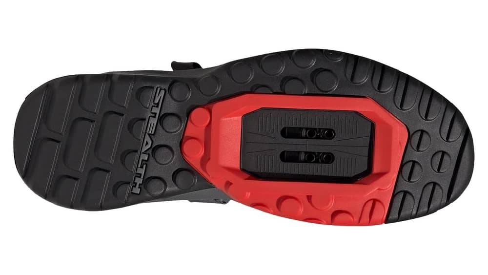 Five Ten TRAILCROSS CLIP-IN WOMEN'S SHOE in Core Black/Grey Three/Red - Image 4 of 4