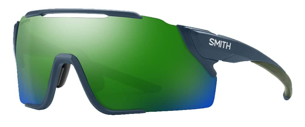 Smith Attack MAG MTB Sunglasses in Matte Stone/ChromaPop Green Mirror - Image 1 of 1