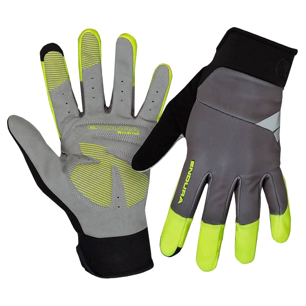 Endura Endura | Windchill Glove Men's | Size Medium In Hiviz Yellow