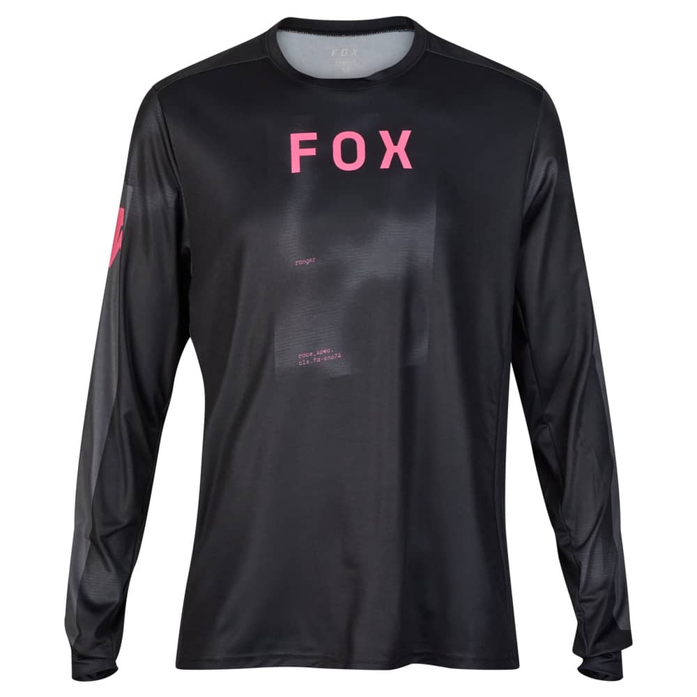 Fox Ranger Long Sleeve Taunt Jersey in Black - Image 1 of 2