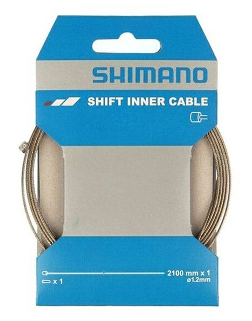 Shimano Zinc Derailleur Cable Filebox in Blue - Image 1 of 1