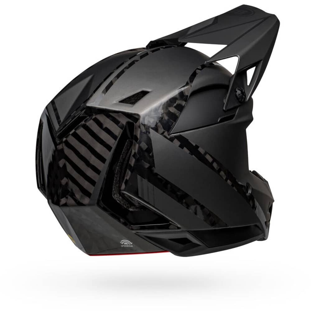 Bell Full-10 Spherical Helmet in Matte Gloss Black - Image 7 of 8