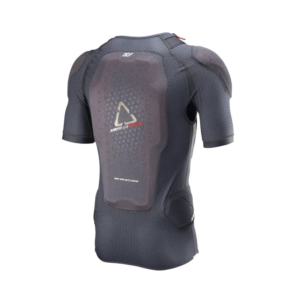 Leatt Body Tee 3DF AirFit Lite Evo in Black - Image 3 of 4