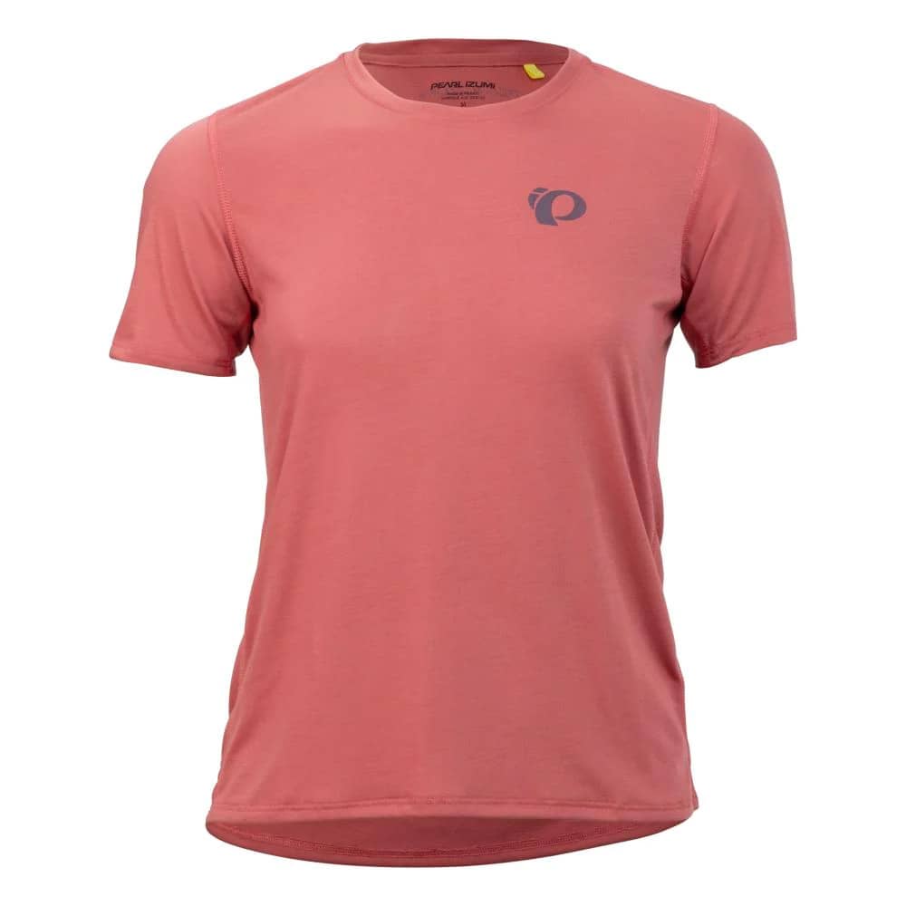 Pearl Izumi Pearl Izumi | Women's Canyon Short Sleeve Jersey | Size Large In Rosewood | Polyester