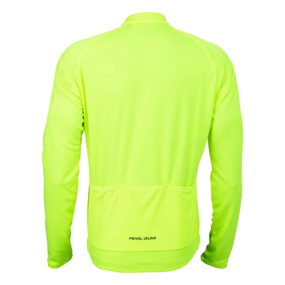 Pearl Izumi Quest Long Sleeve Jersey in Screaming Yellow - Image 2 of 2