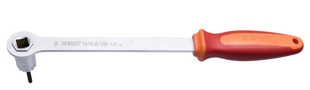 Unior Cassette Lockring Wrench With QR Guide