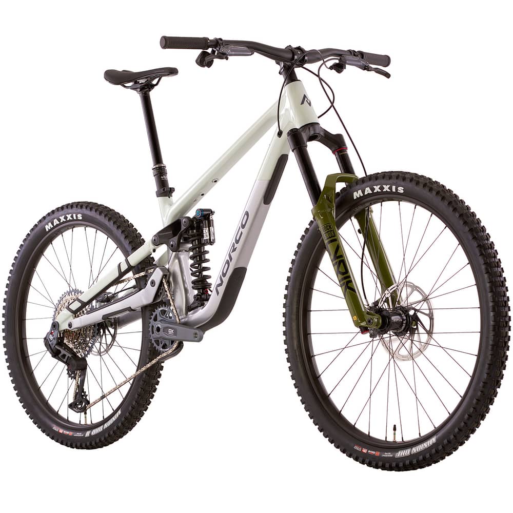Norco Sight A1 MX Bike in Silver/Green - Image 4 of 6