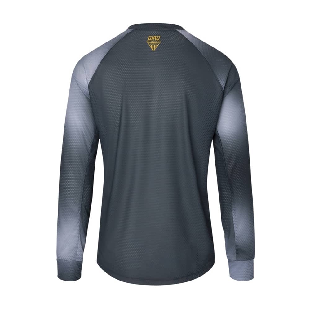 Giro Men's Roust LS Jersey in Dark Shark Dune - Image 2 of 2