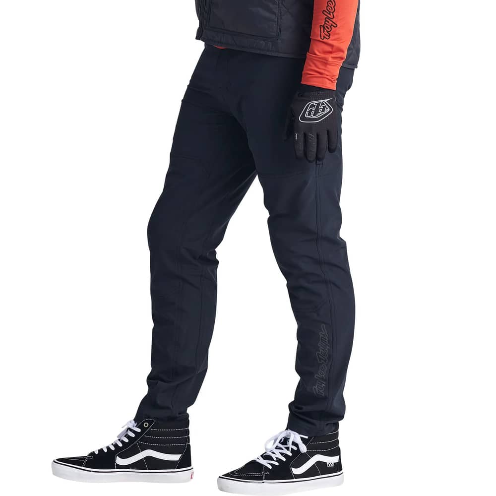 Troy Lee Designs RUCKUS LONG TRAVEL PANT in Mono Carbon - Image 2 of 3