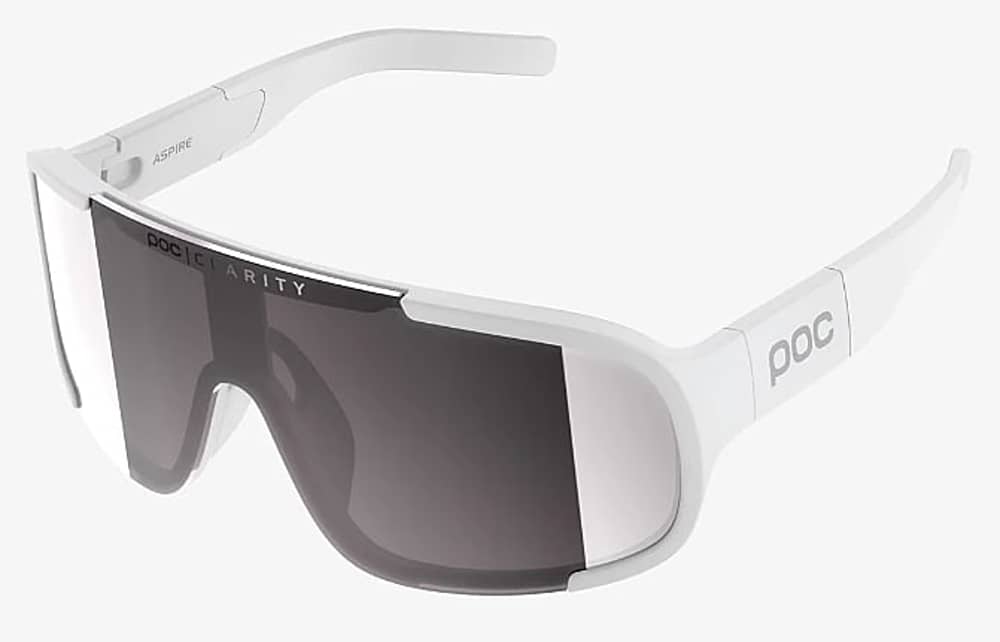 POC Aspire Sunglasses in Hydrogen White/Clarity Road/Sunny Silver - Image 1 of 4