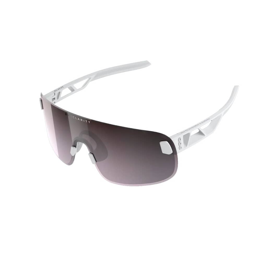 POC Elicit Sunglasses in Hydrogen White/Clarity Road/Sunny Silver - Image 1 of 4