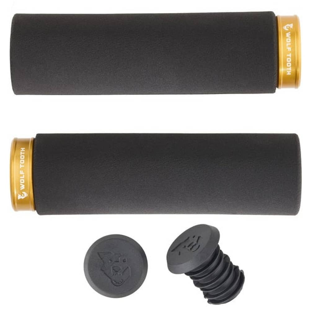 Wolf Tooth Lock-On Fat Paw Grip in Gold - Image 1 of 1