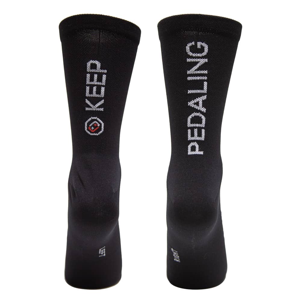 Jenson USA Keep Pedaling Socks in Black - Image 2 of 2