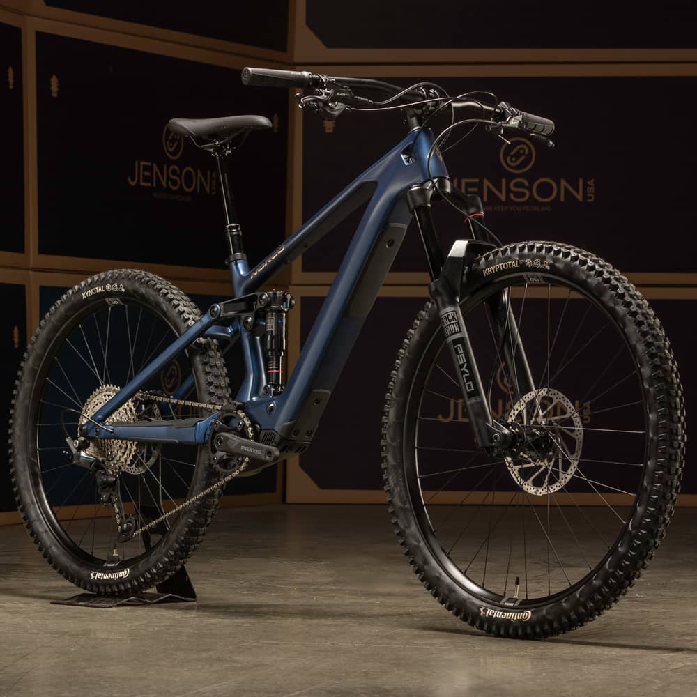Norco Fluid VLT C3 140 E-Bike in Blue - Image 6 of 6