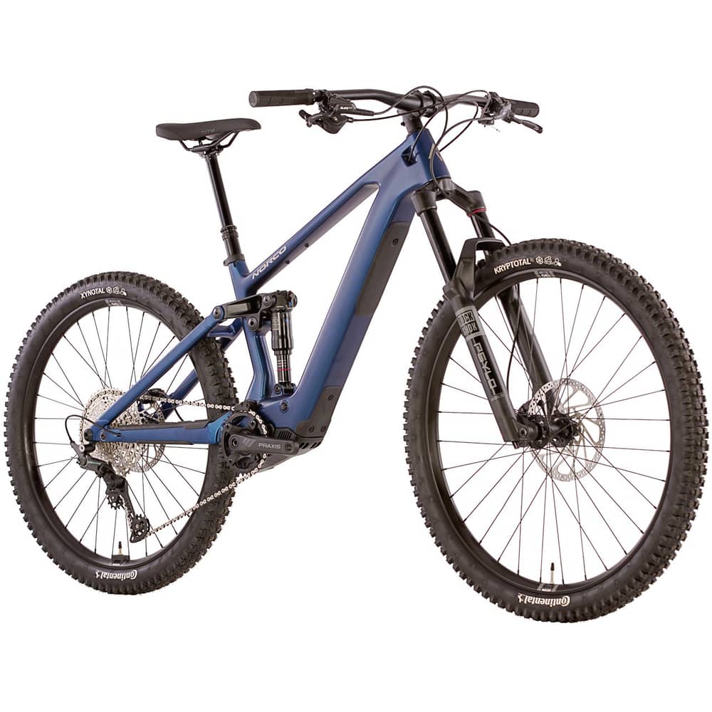 Norco Fluid VLT C3 140 E-Bike in Blue - Image 4 of 6