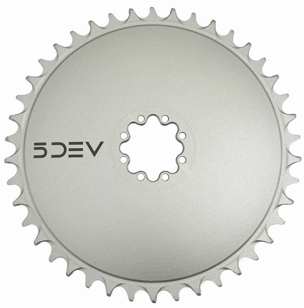 5DEV Aero Road/Gravel Chainring in Raw - Image 1 of 1