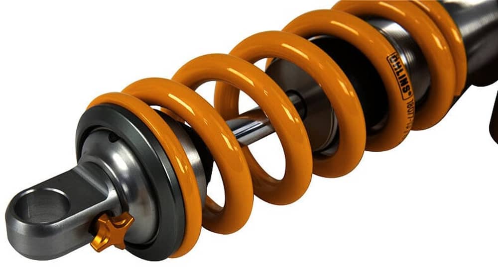 Ohlins TTX22M 2 Metric Trunion Piggyback Coil Shock - Image 2 of 3
