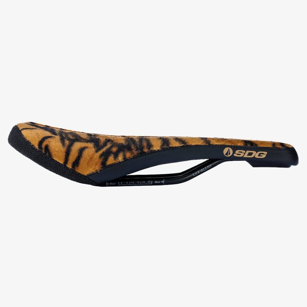 SDG Bel-Air V3 Ltd Animal Print Throwback Saddle in Tiger Print - Image 2 of 5