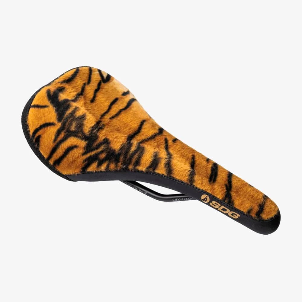 SDG Bel-Air V3 Ltd Animal Print Throwback Saddle in Tiger Print - Image 3 of 5