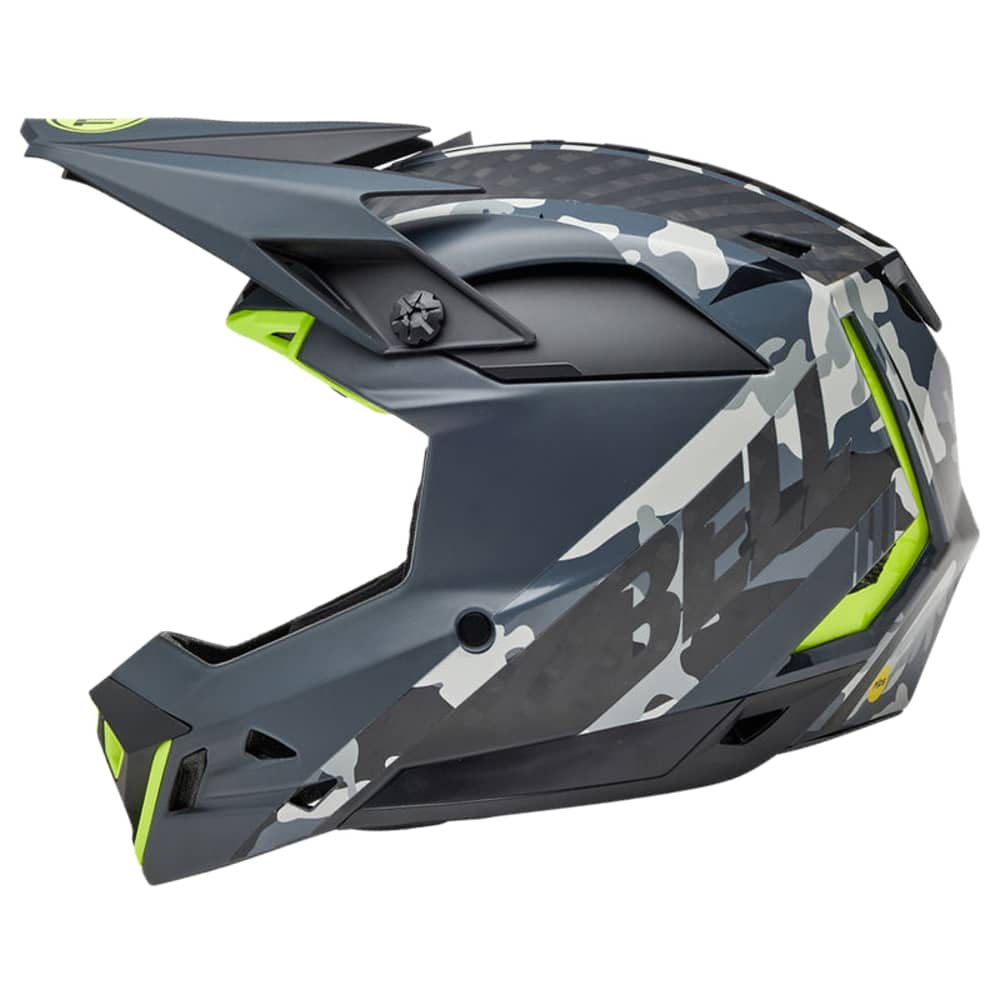 Bell Full-10 Spherical Helmet in Matte / Gloss Gray / Retina Sear Camo - Image 2 of 4