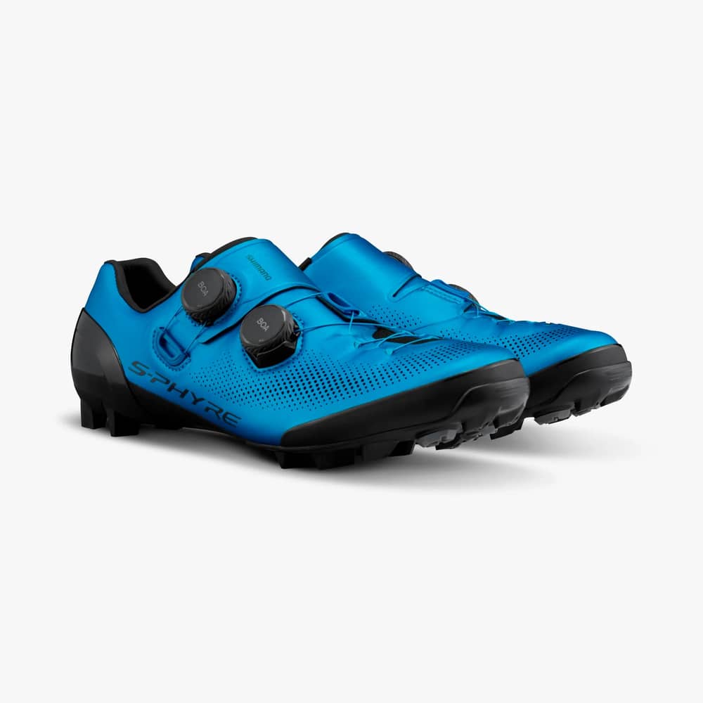 Shimano SH-XC903E S-Phyre Wide Cycling Shoes in Blue - Image 2 of 6
