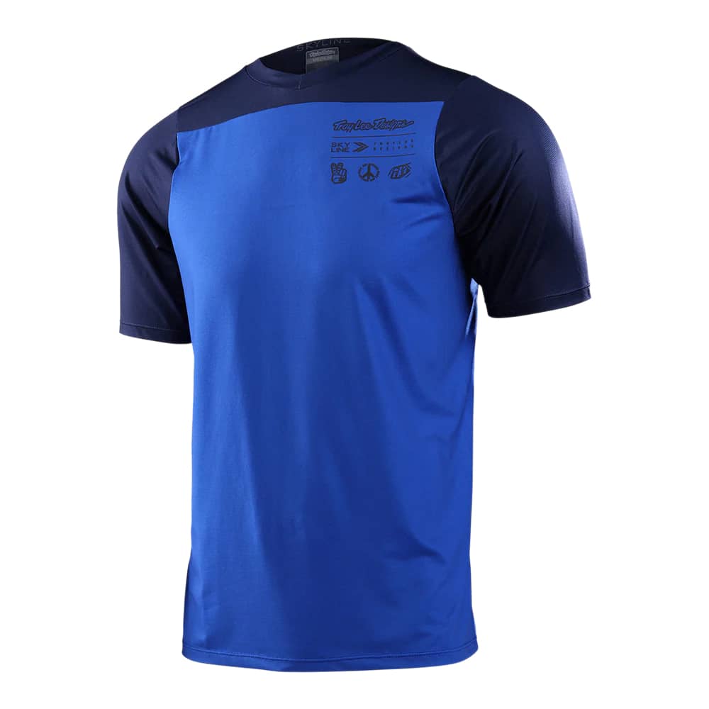 Troy Lee Designs Troy Lee Designs | Skyline Ss Jersey Men's | Size Small In Charcoal | Spandex/polyester