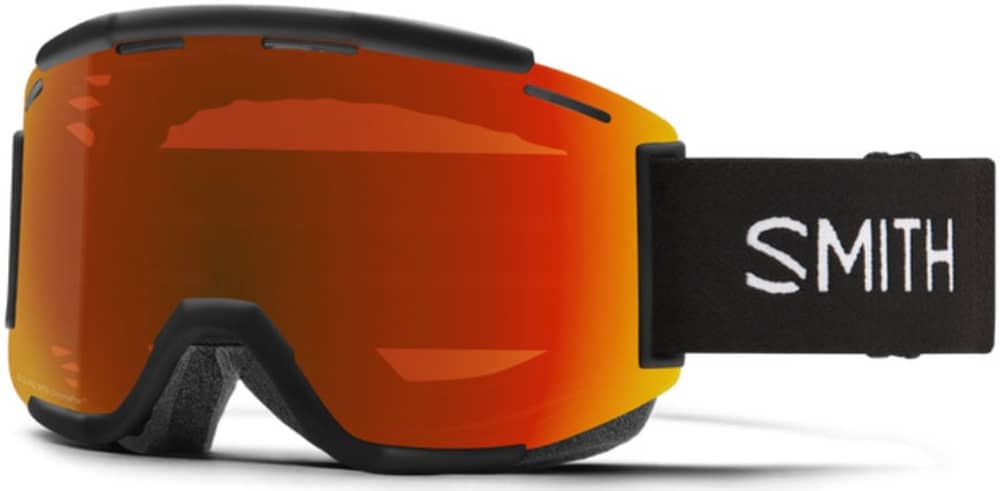Smith Squad MTB Goggle in Black ChromaPop Everyday Red Mirror - Image 1 of 1