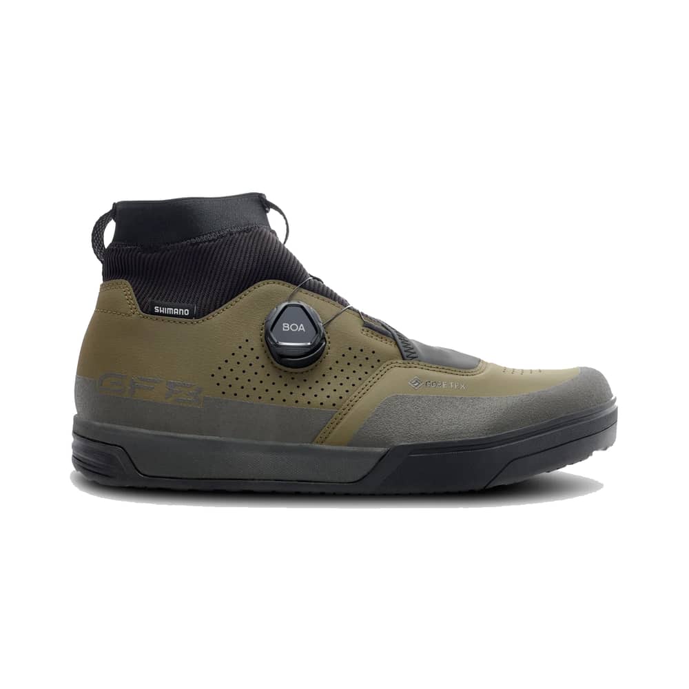 Shimano | Sh-Gf800Gtx Mtb Flat Shoes Men's | Size 40 In Khaki | Rubber