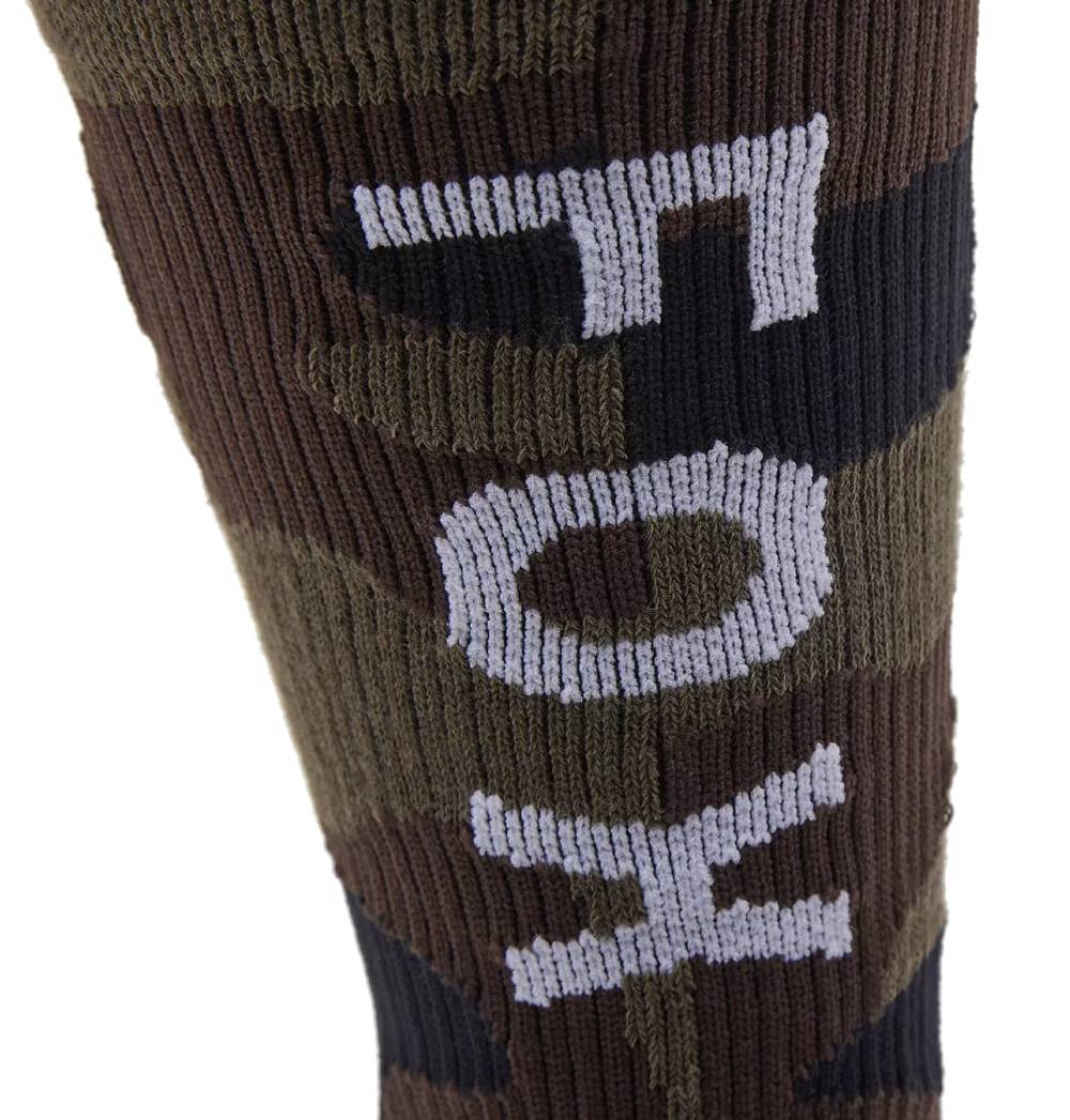 FOX FOX CAMO CREW SOCK in Green Camo - Image 2 of 2
