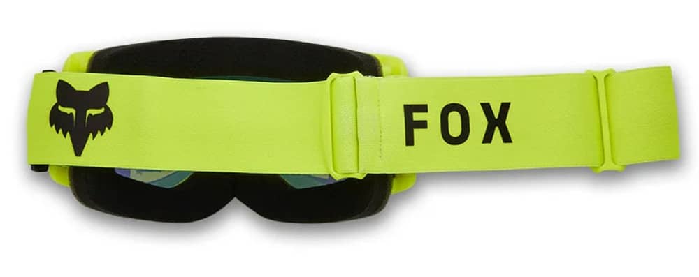 Fox Main Mirrored Lens Goggles in Flo Yellow - Image 2 of 2