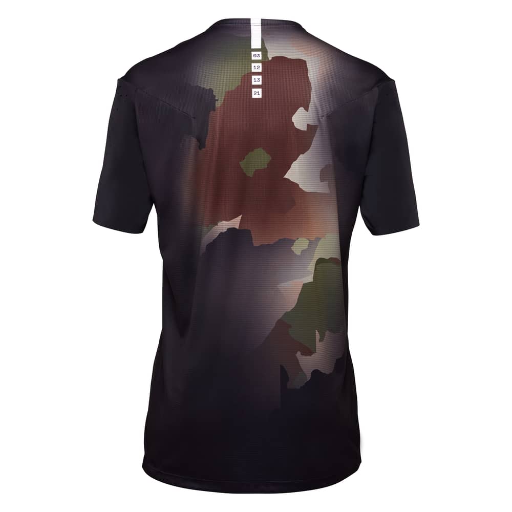 FOX FLEXAIR PRO GREG MINNAAR EDITION SS JERSEY in Green Camo - Image 2 of 2
