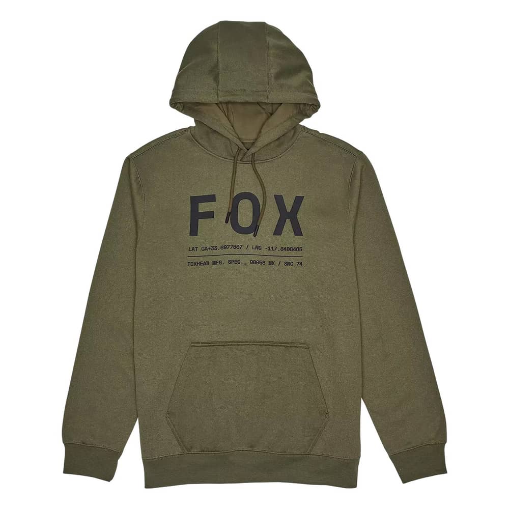 FOX NON STOP FLEECE PO in Olive Green - Image 1 of 2