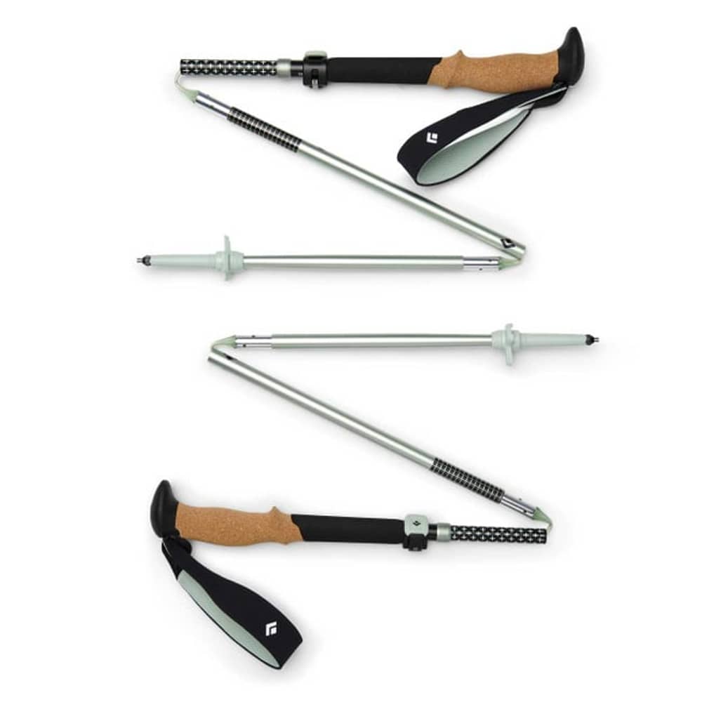 Black Diamond Pursuit FLZ Trekking Poles in Black Foam Green - Image 2 of 4