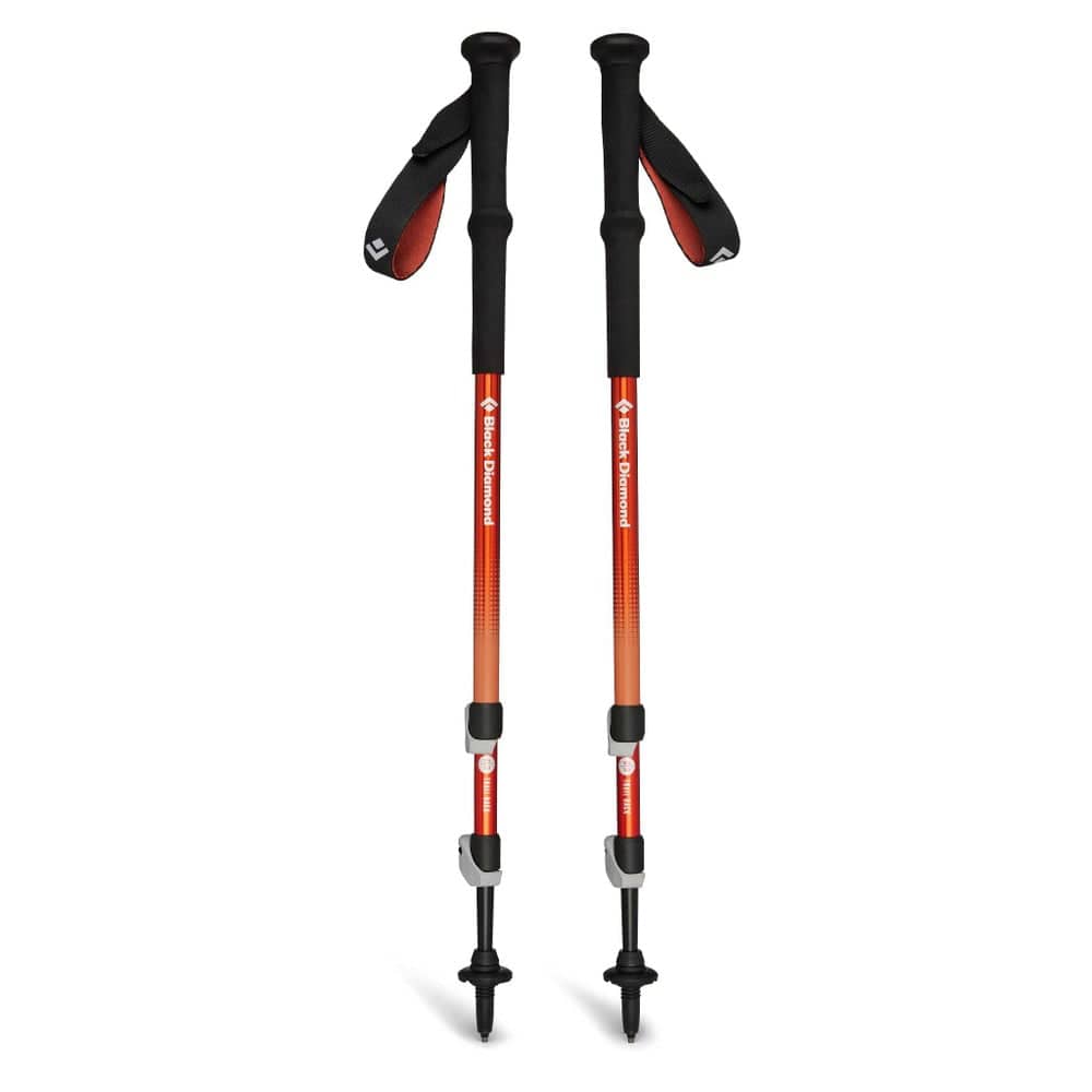 Black Diamond Trail Back Trekking Poles in Burnt Sienna - Image 2 of 4
