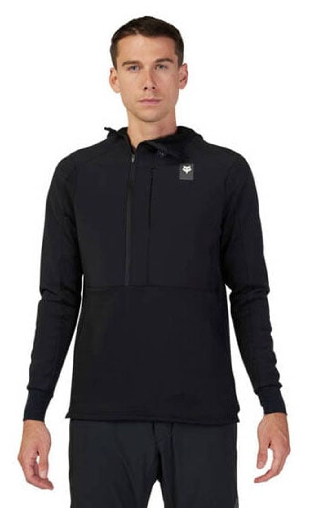 FOX DEFEND THERMAL HOODIE in Black - Image 2 of 3