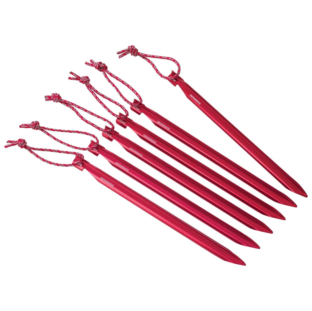 MSR Groundhog Stake Kit V2 in Red - Image 1 of 3