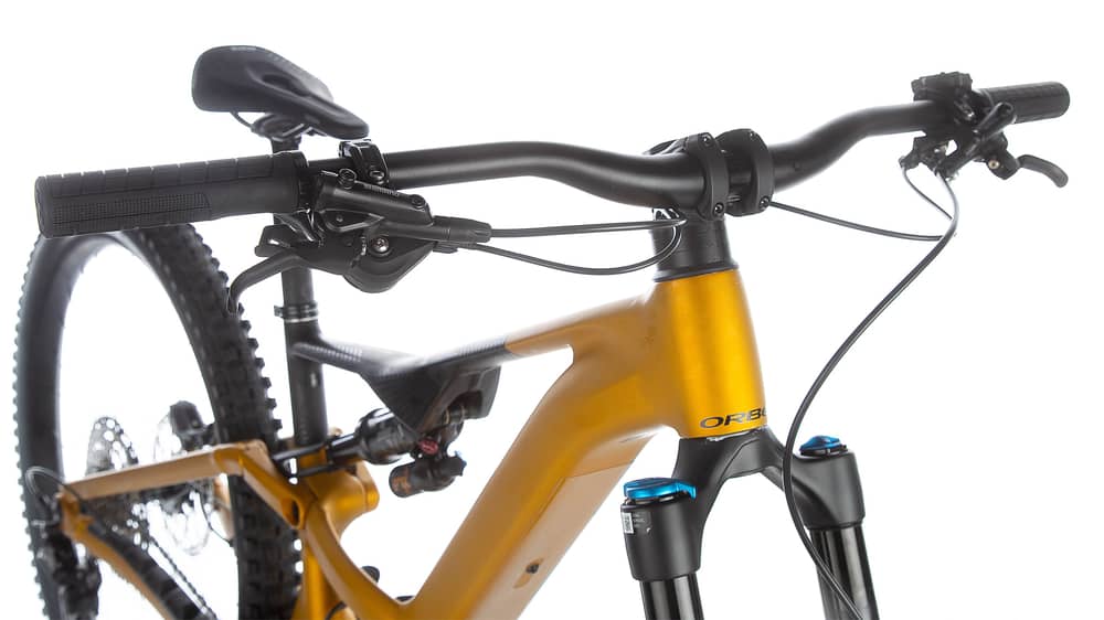 ORBEA RISE LT H10 20mph E-Bike 2025 in Bumblebee Yellow/Matt Black - Image 5 of 5