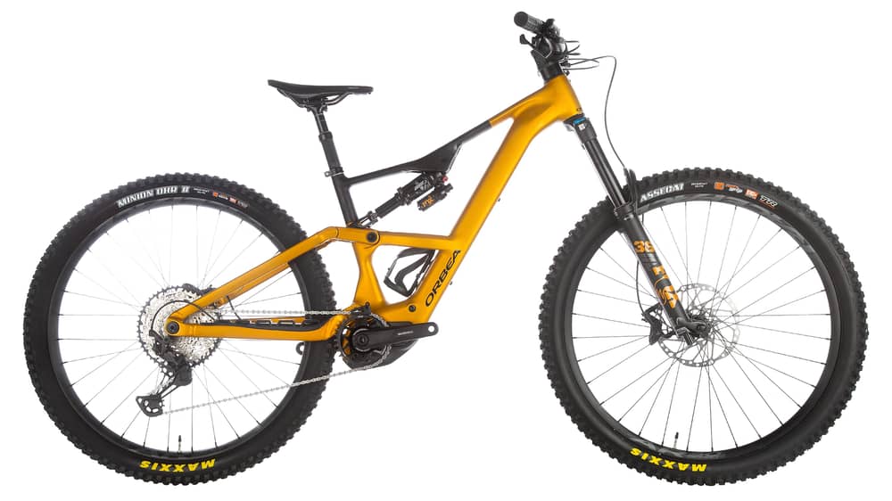 ORBEA RISE LT H10 20mph E-Bike 2025 in Bumblebee Yellow/Matt Black - Image 1 of 5