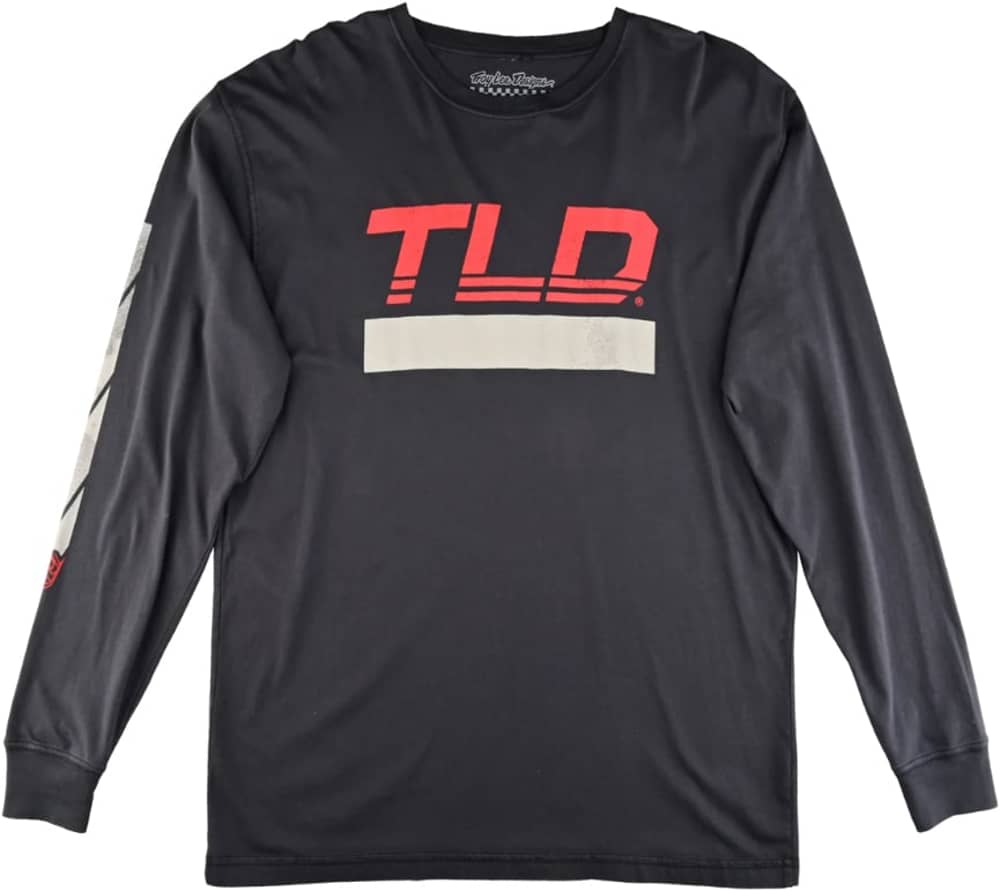 Troy Lee Designs Long Sleeve Tee in Speed Black - Image 1 of 2