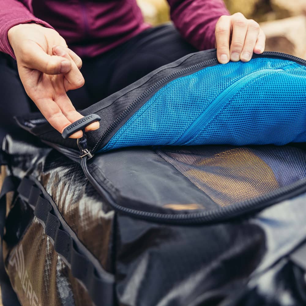 Gregory Alpaca 80 Duffel in Obsidian Black - Image 7 of 7