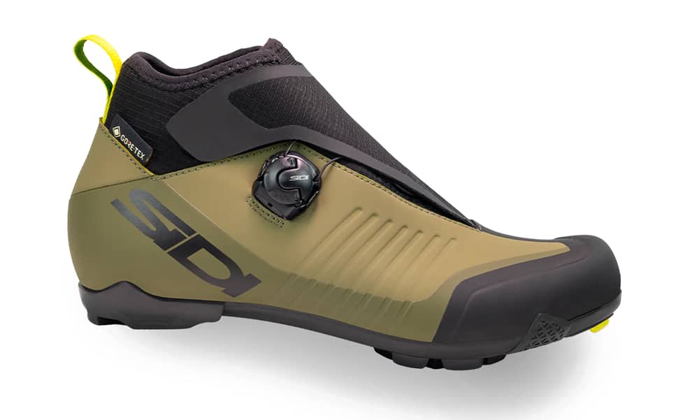 Sidi | Hiemx Cycling Boot Men's | Size 44 In Black/green Olive | Nylon