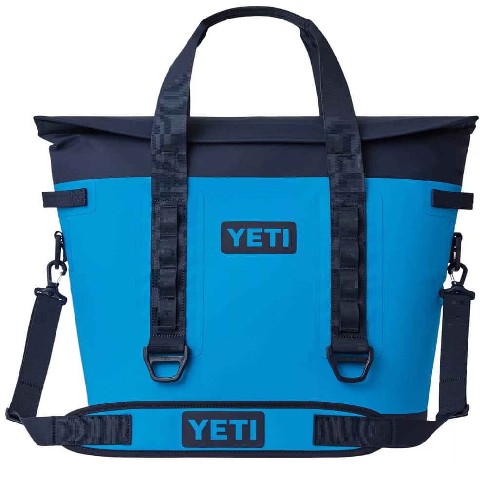 Yeti Hopper M30 2.0 Soft Cooler in Big Wave Blue/Navy - Image 1 of 7
