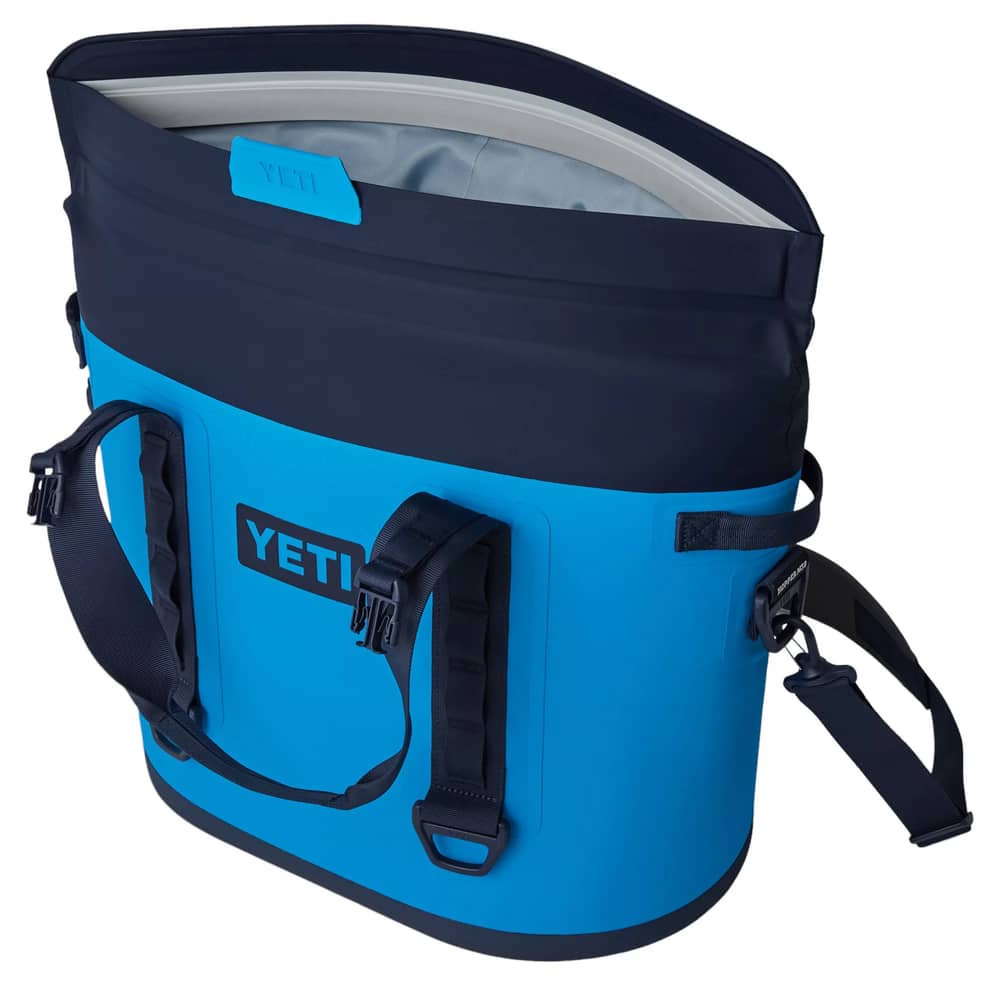 Yeti Hopper M30 2.0 Soft Cooler in Big Wave Blue/Navy - Image 2 of 7