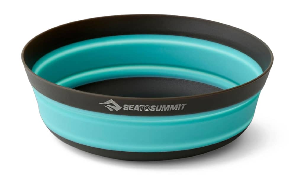 Sea To Summit Frontier Ultralight Collapsible Bowl in Aqua Sea Blue - Image 1 of 3