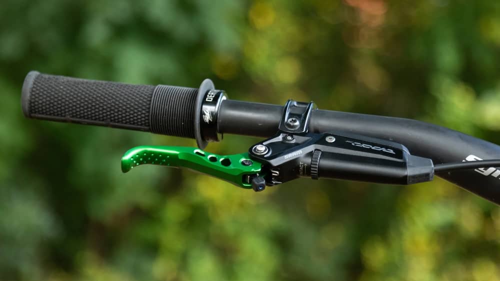 OAK Components SR Brake Lever Blades - SRAM in Green - Image 2 of 2