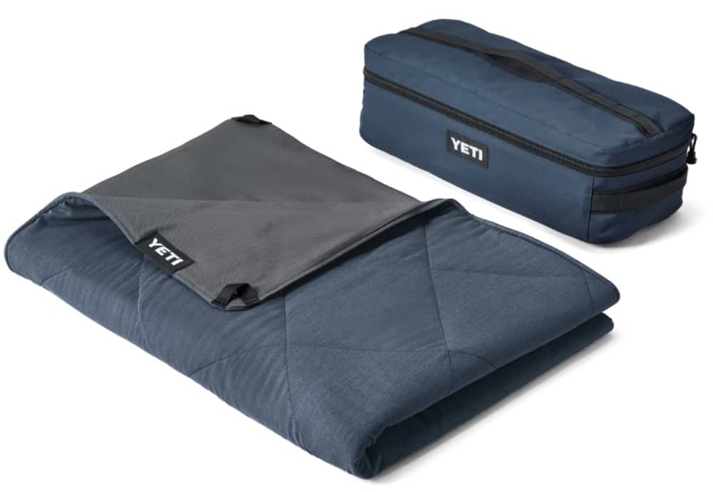 Yeti Lowlands Waterproof Outdoor Blanket in Navy - Image 1 of 6