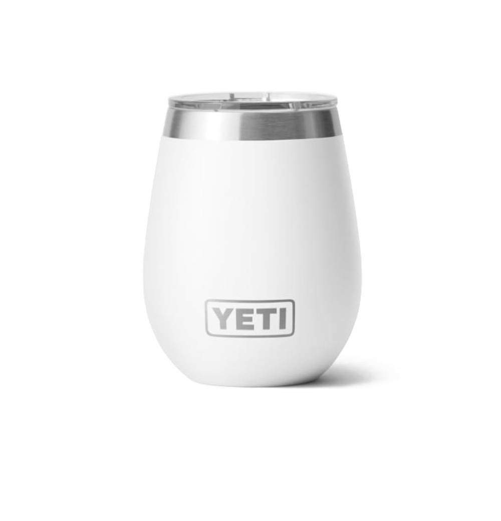Yeti Rambler 10 oz Wine Tumbler - Magslider Lid in White - Image 1 of 3
