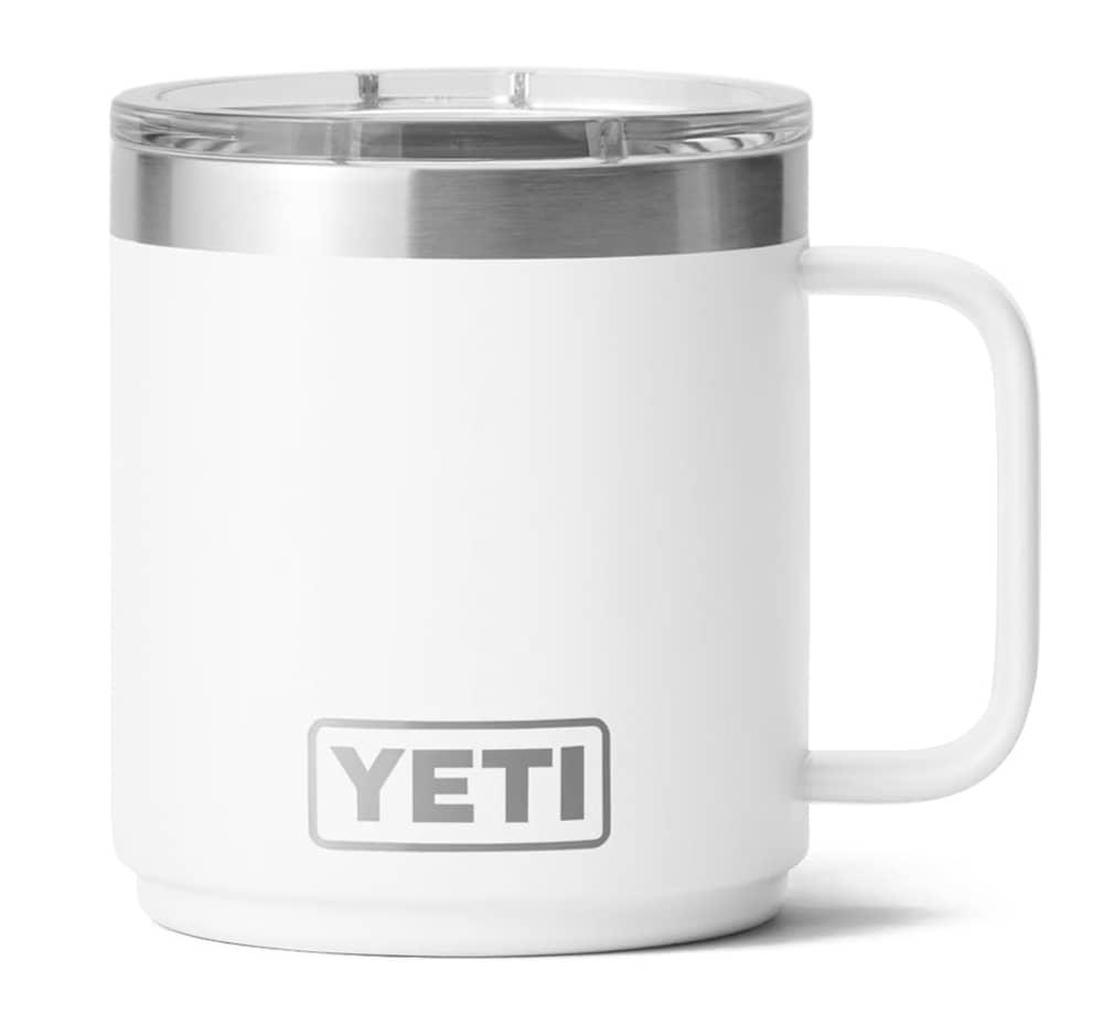 Yeti Rambler 10 oz Mug - Magslider Lid in White - Image 1 of 2